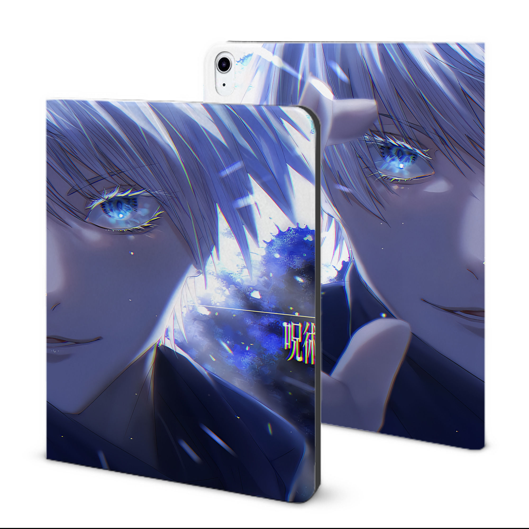 （画像用） 呪術廻戦 Jujutsu Kaisen IPad ケース ブック型 PUレザー TPU 耐衝撃 軽量 薄型 ペン収納なし 全面保護 IPad 各モデル対応